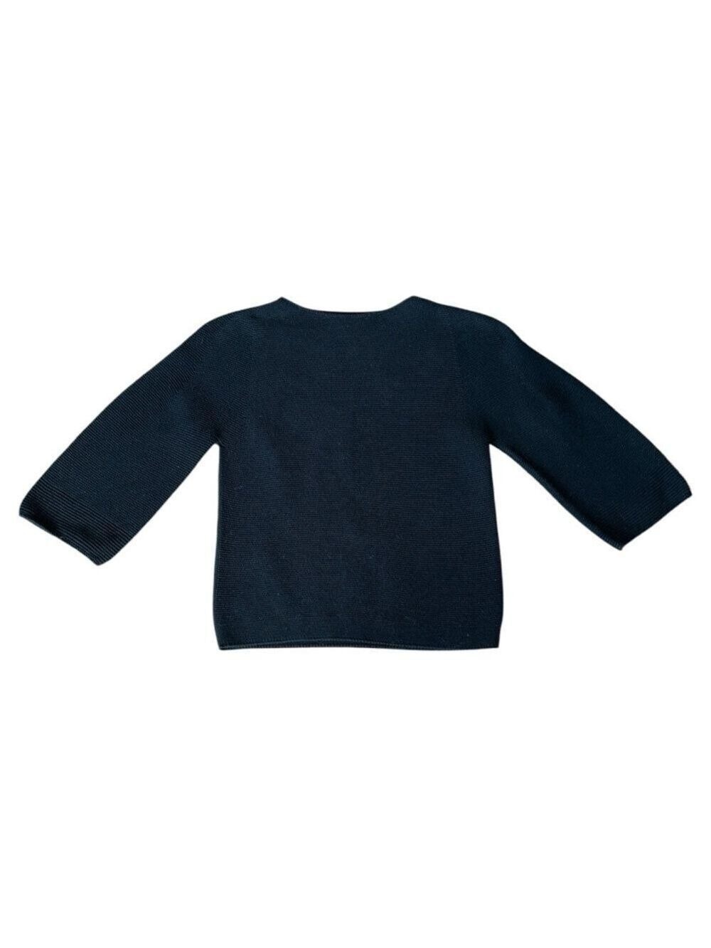 UniQlo 3/4 Sleeve Ribbed Boatneck Sweater Size XS